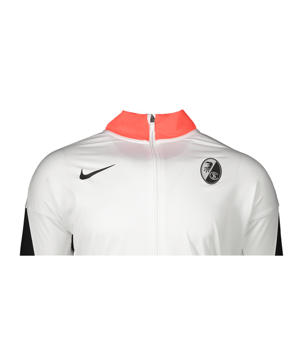 Nike SC Freiburg Trainingsjacke Kids Weiß F100 - weiss