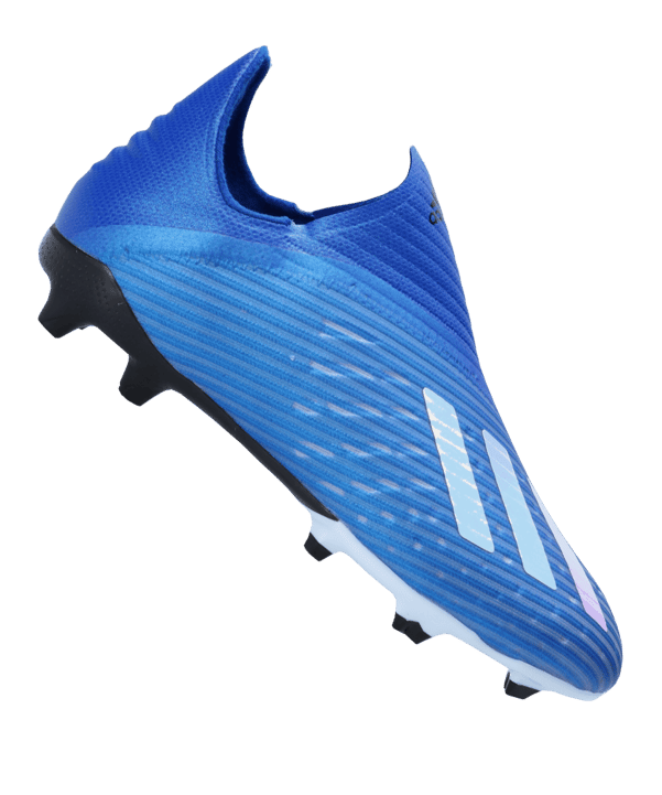 adidas X Mutator 19+ FG J Kids Blau Schwarz - blau