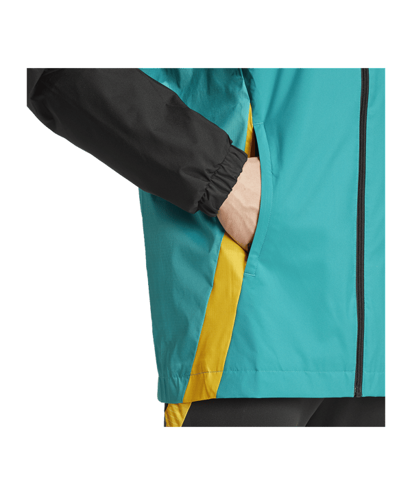 adidas Jamaica Regenjacke Grün - gruen