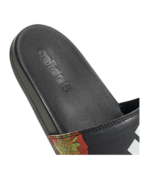 adidas Adilette Comfort Damen Schwarz Rot - schwarz