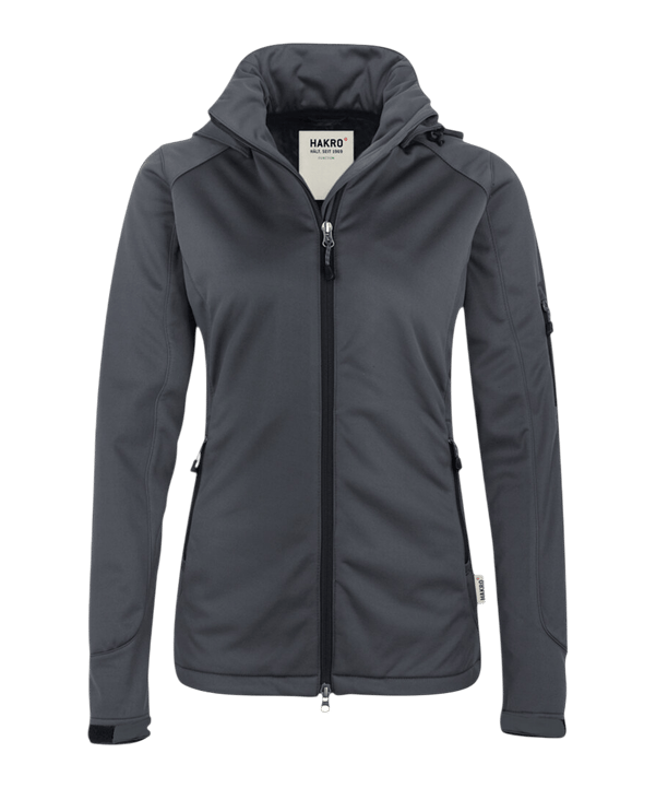Hakro Alberta Softshell Jacke Damen Grau F28 - grau