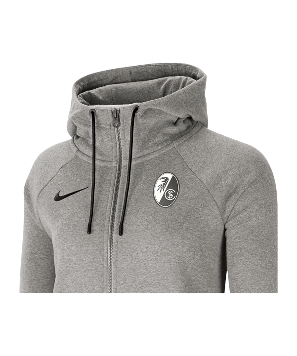 Nike SC Freiburg Sweatjacke Damen Grau F063 - grau