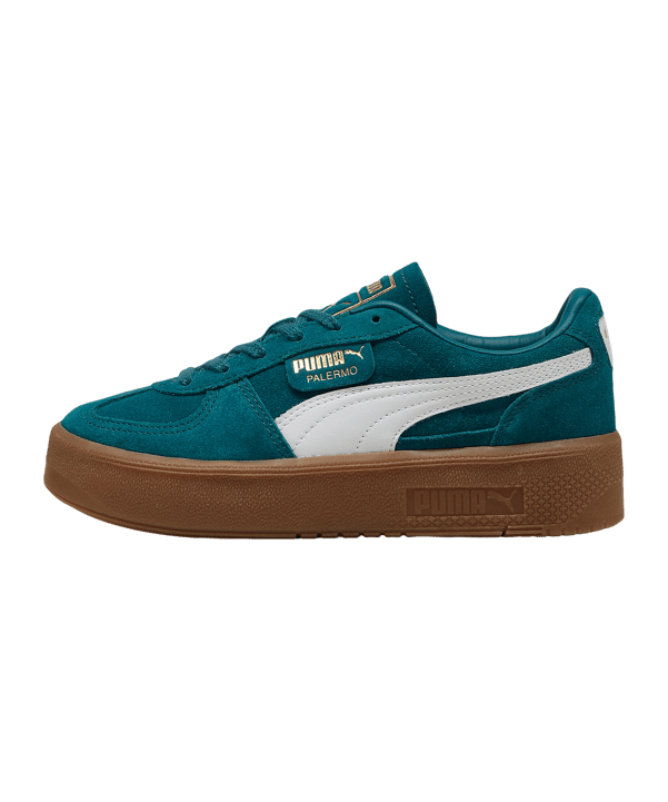PUMA Palermo Elevata Sneaker Damen Grün F02 - gruen