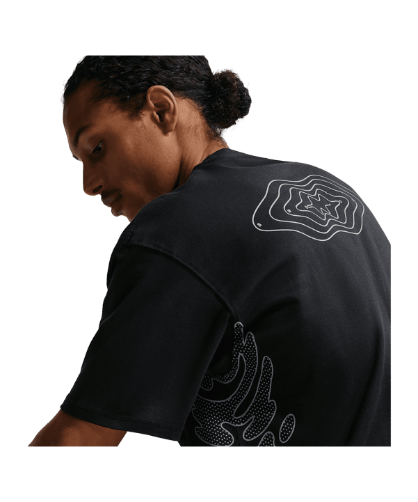 Nike NSW LSE Reflective Cycle T-Shirt Schwarz F010 - schwarz