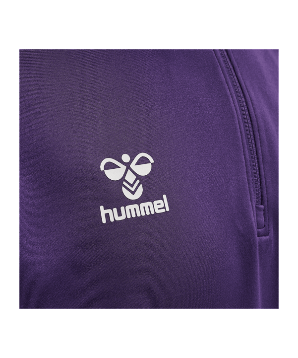 Hummel hmlCORE XK HalfZip Sweatshirt Lila F3332 - lila