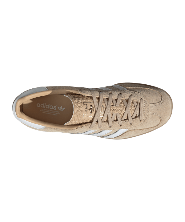 adidas Originals Gazelle Sneaker Damen Beige - beige