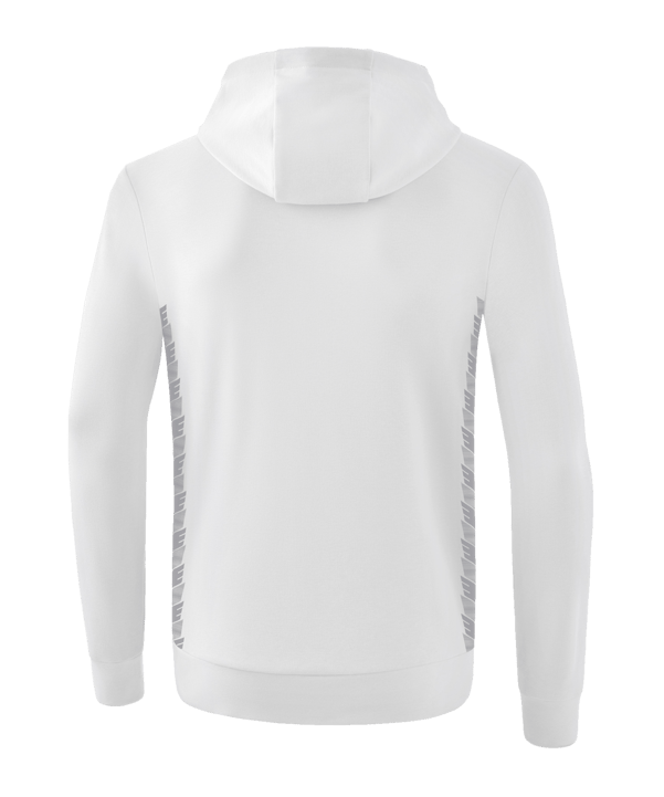 Erima Team Essential Hoody Weiss Grau - weiss