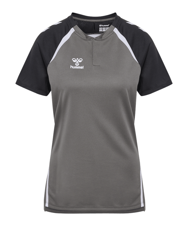 Hummel Lead 2.0 Polo Damen Grau F1268 - grau