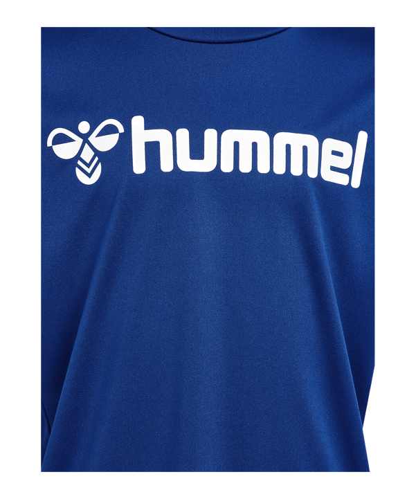 Hummel hmlLogo Trikot Kids Blau F7045 - blau