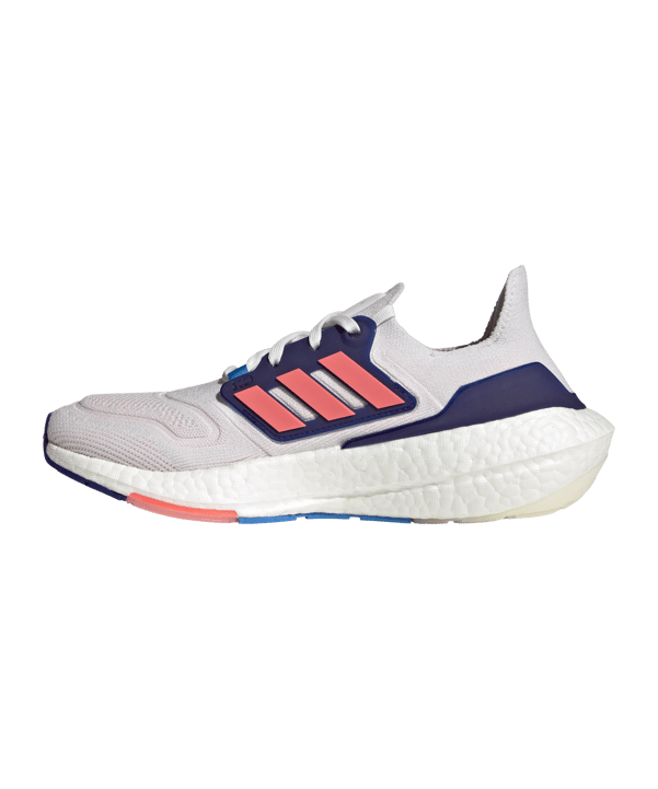 adidas Ultraboost 22 Running Damen Weiss Pink Blau - weiss