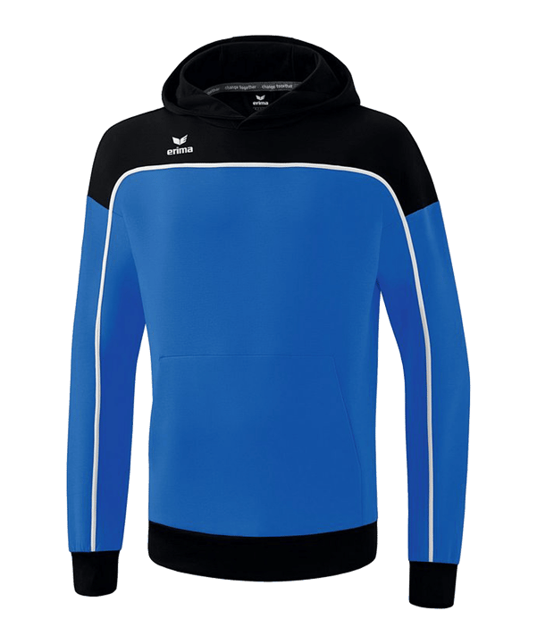 Erima Change by Hoody Blau Schwarz