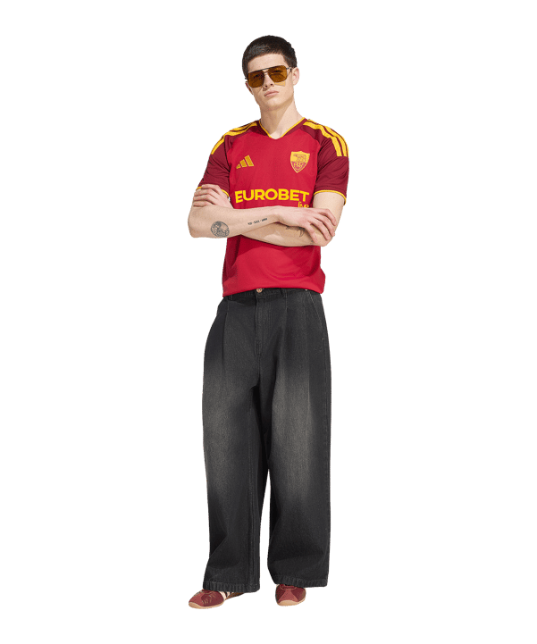 adidas AS Roma Maillot Home 2026/2027 Rouge - rouge