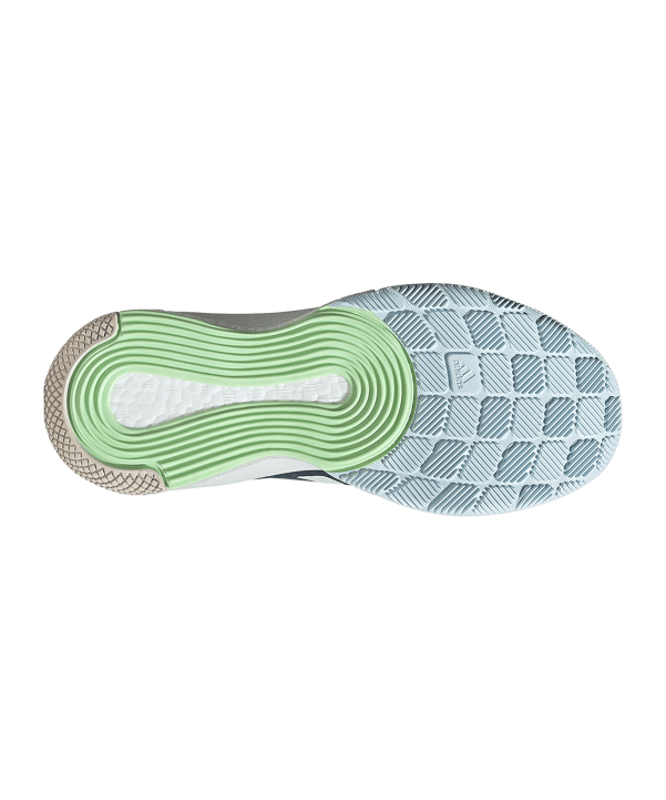 adidas Crazyflight Mid Damen Blau Weiss - blau