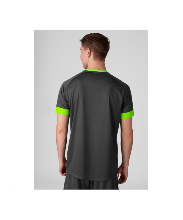 JAKO Celtic Melange KA Trikot Grau Grün F833 - grau