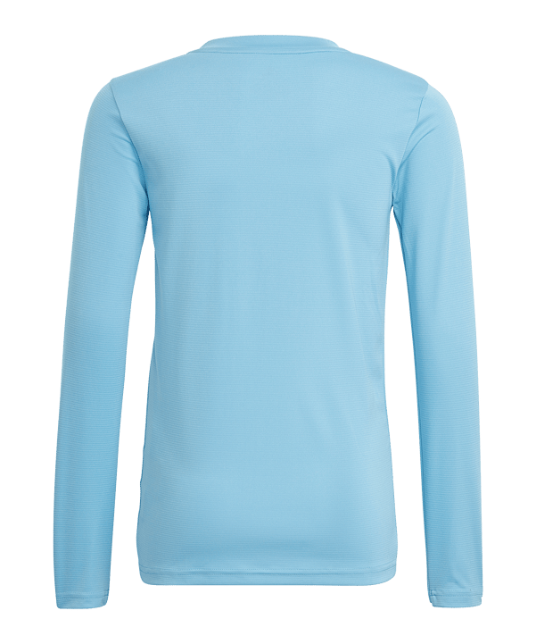 adidas Team Base Top langarm Kids Hellblau - blau
