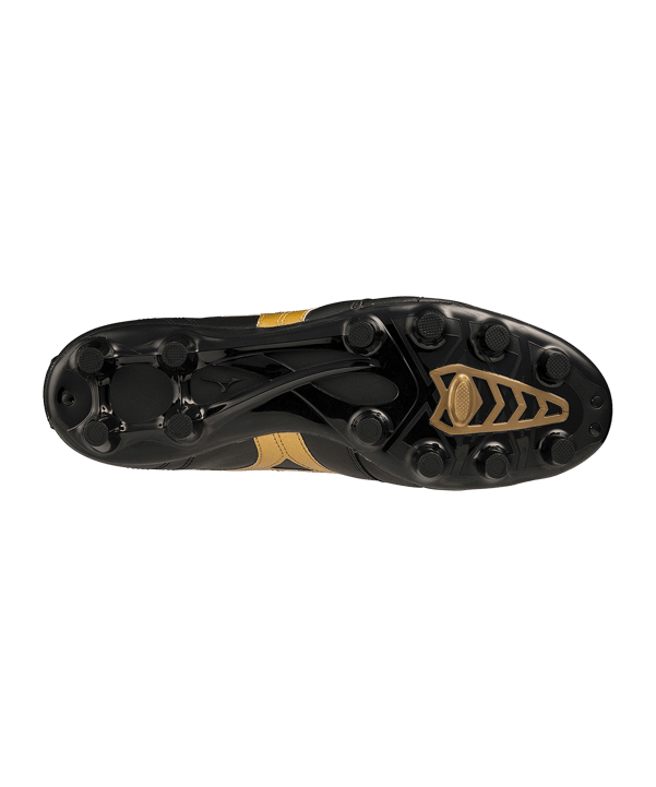 Mizuno Morelia II Pro FG Aurum Schwarz Gold F50 - schwarz