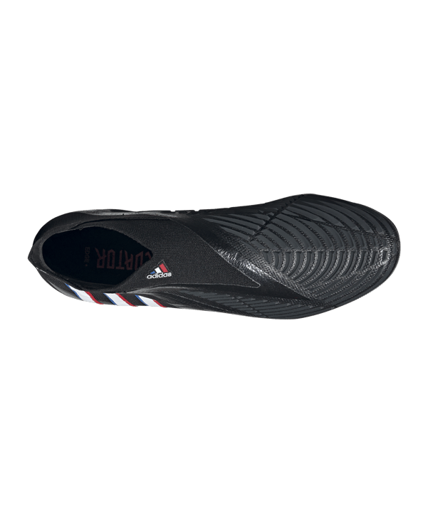 adidas Predator EDGE+ FG Edge of Darkness Schwarz - schwarz
