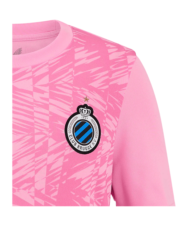 Castore FC Brügge Torwarttrikot Home 2024/2025 Kids Pink F160 - rosa