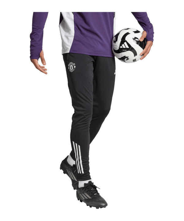 adidas Manchester United Trainingshose Schwarz - schwarz