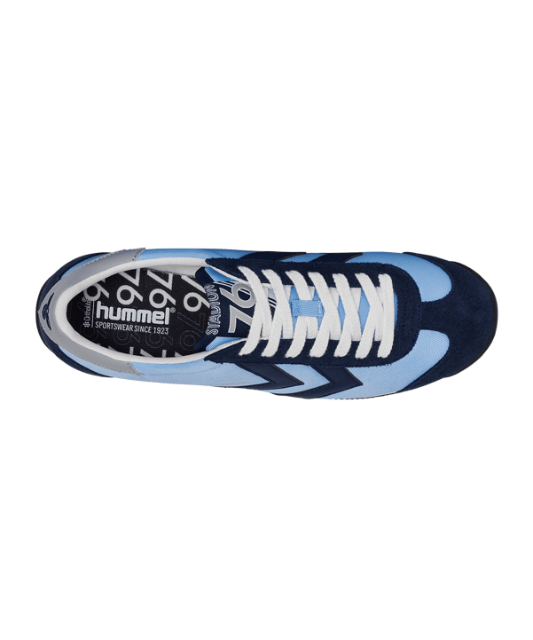 Hummel Stadion Nylon Sneaker Blau F7381 - blau