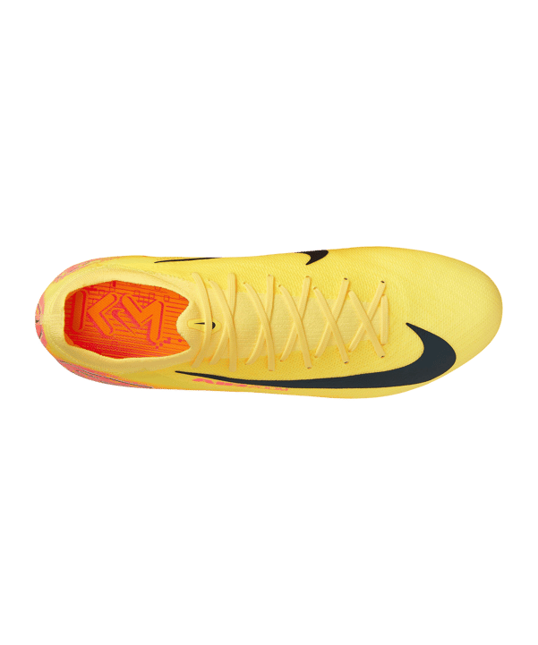 Nike Zoom Mercurial Vapor XVI Pro FG Mbappe Signature Orange Blau F800 - orange