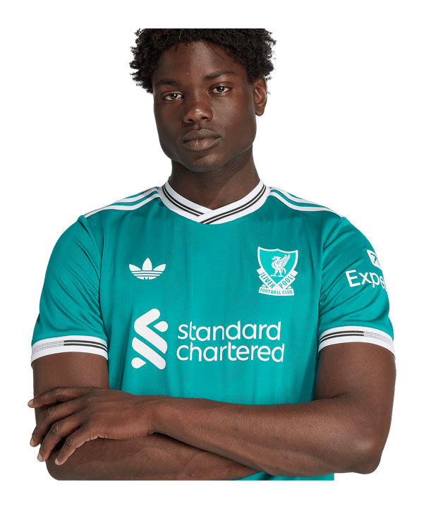 adidas FC Liverpool Authentic Trikot 3rd 2025/2026 Grün - gruen