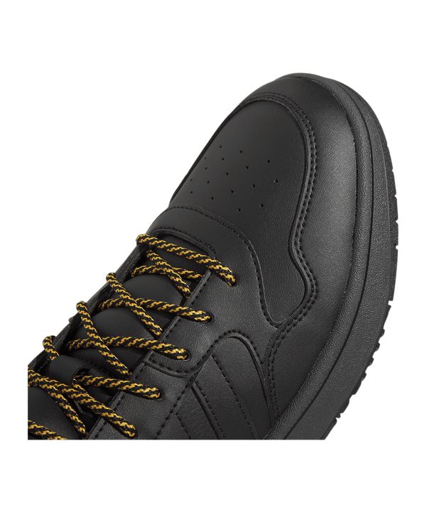 adidas Hoops 3.0 Mid Wtr Schwarz - schwarz