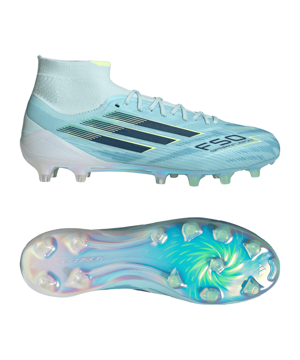 adidas F50 Sparkfusion Elite FG/MG Ice Cold Precision Damen Blau - blau