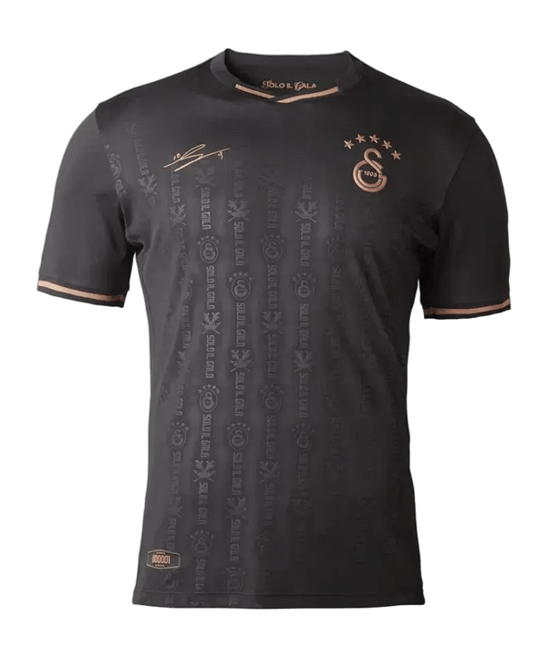 Galatasaray Istanbul Osimhen Trikot Set Schwarz