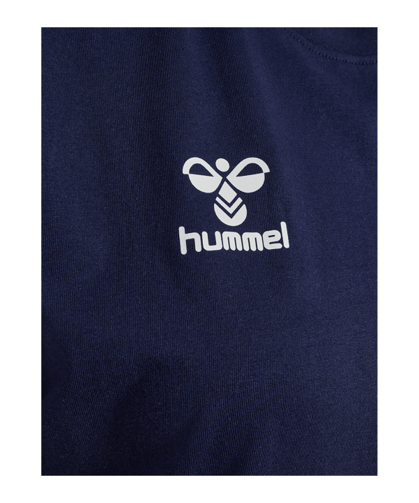 Hummel Go 2.0 Chevron T-Shirt Damen Blau F7026 - blau