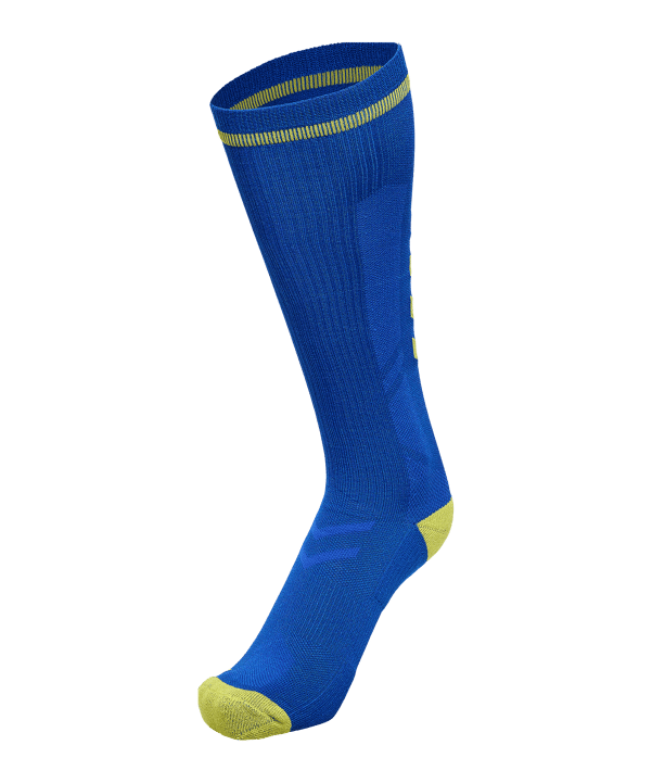 Hummel Elite High Socken Blau Gelb F8606 - blau