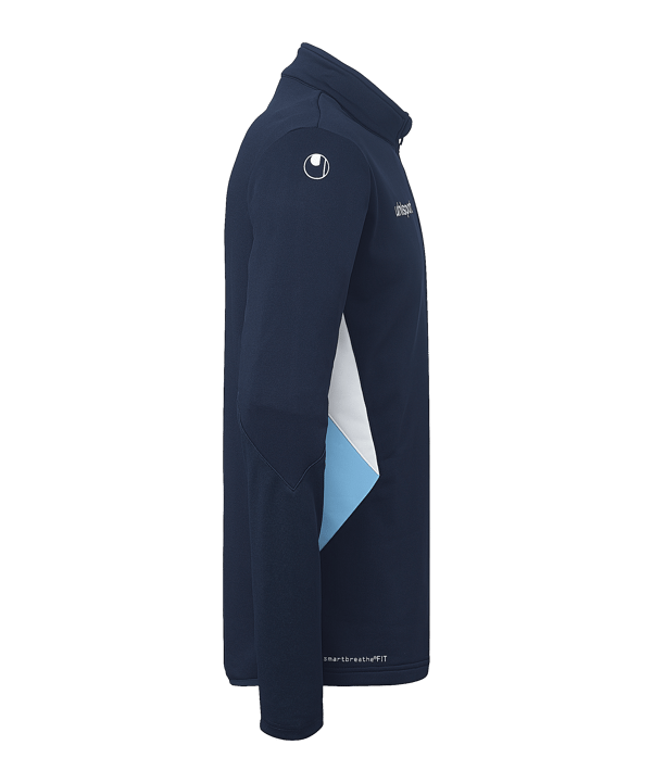 uhlsport Equipe 29 1/4 Zip Top Blu C41 - blu