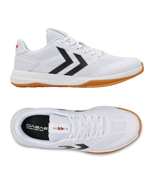 Hummel Dagaz III Schuh Weiss F9001 - weiss