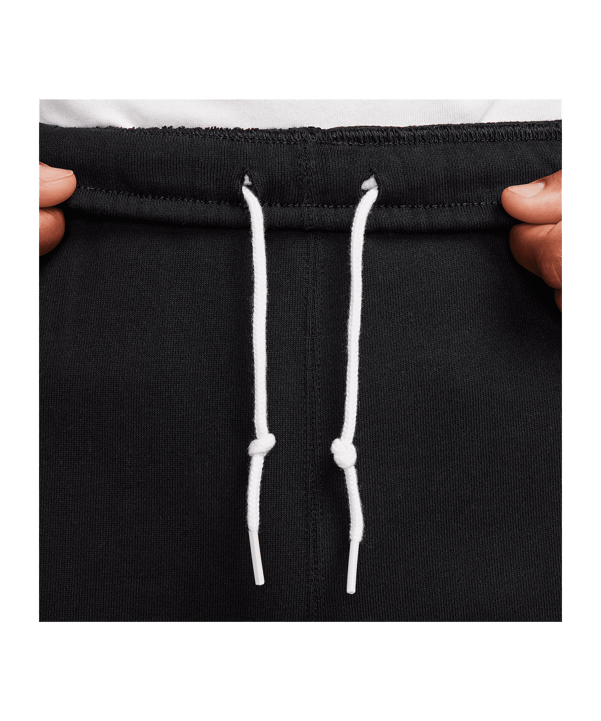 Nike Fleece Solo Swoosh Jogginghose Schwarz F010 - schwarz