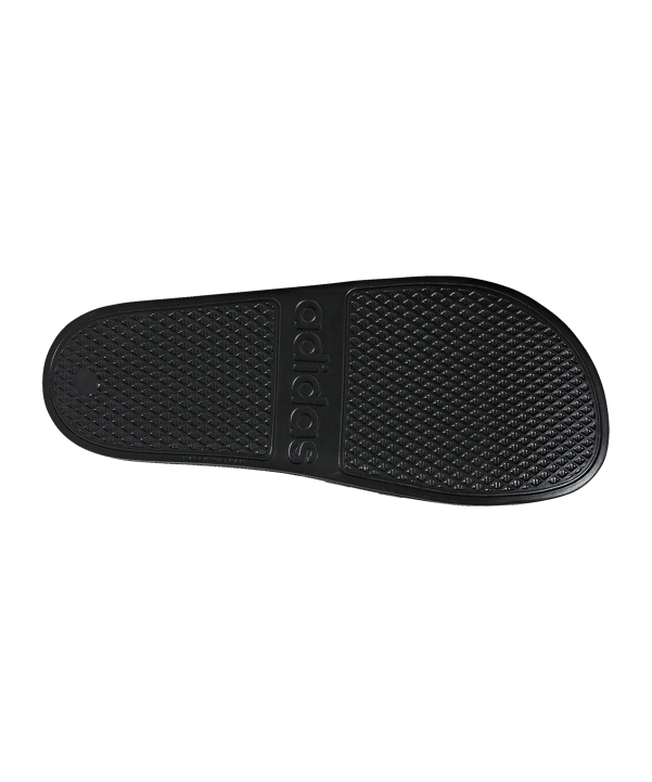 adidas Adilette Aqua Badelatsche Schwarz Weiss - schwarz