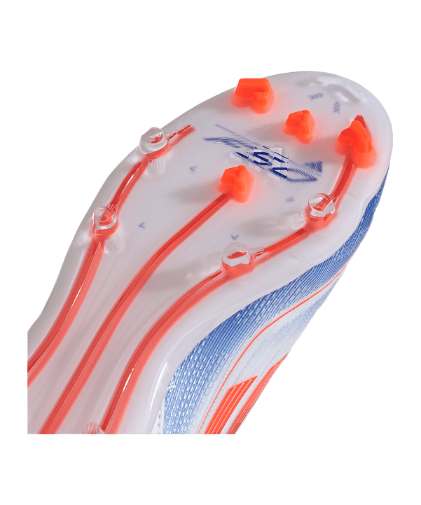 adidas F50 Elite FG Advancement Kids Weiss Rot - weiss