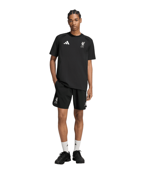 adidas FC Liverpool Tiro Travel T-shirt Nero - nero