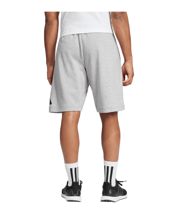 adidas Essentials Big Logo Short Grau - grau
