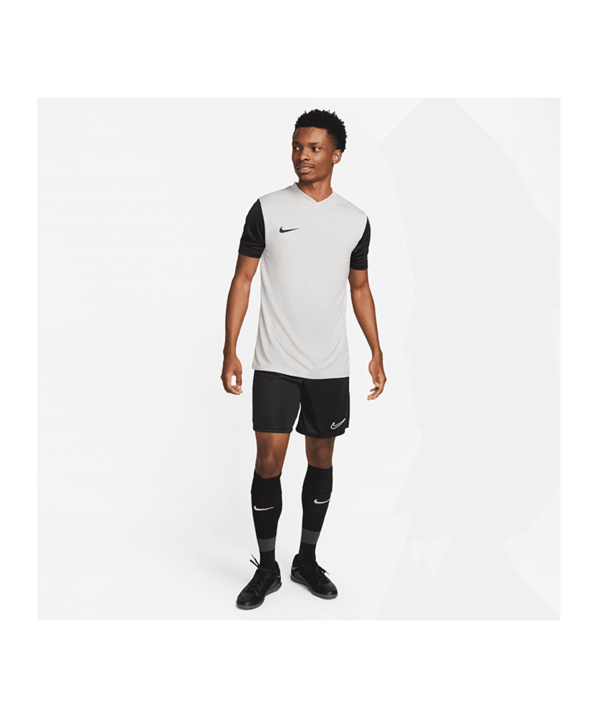 Nike Tiempo Premier II Trikot Grau Schwarz F052 - grau