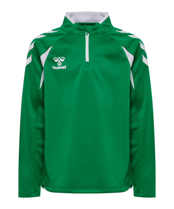 hummel Core 2.0 Half Zip Top Kids Grün F6129 - gruen