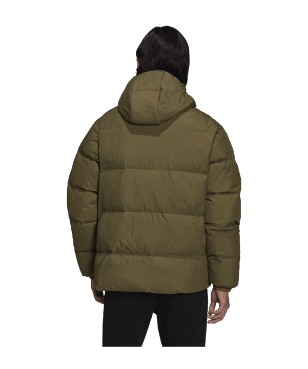 adidas Originals Down Puffer Jacke Grün - gruen