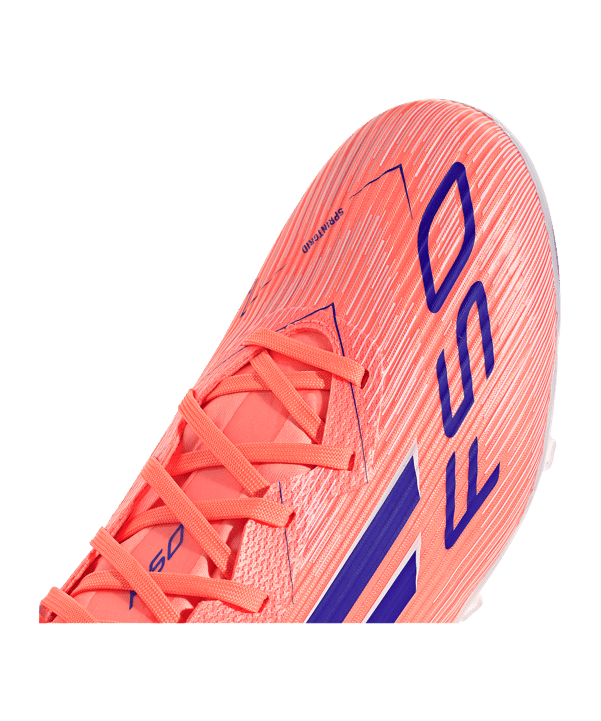 adidas F50 League FG/MG Coral Blaze Orange - orange