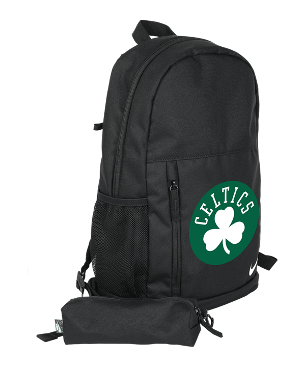 Nike Boston Celtics NBA Elemental 20L Rucksack Schwarz Fnaw - schwarz