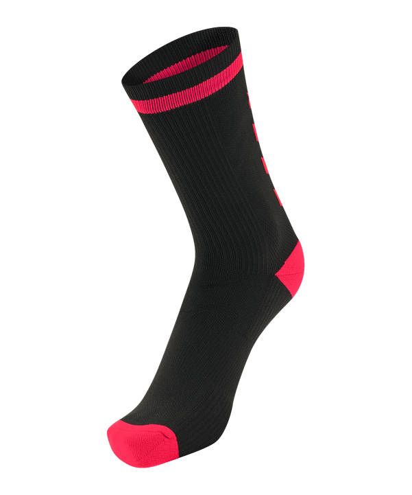 Hummel Elite Low Socken Schwarz Pink F2842 - schwarz