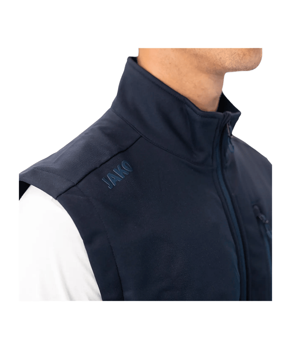 JAKO Premium Gilet Bleu C900 - bleu