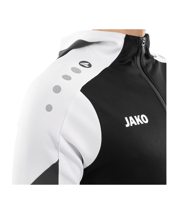 JAKO Dynamic Zip Kapuzenjacke Schwarz F826 - schwarz