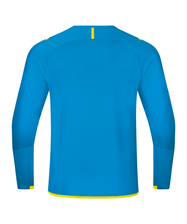 JAKO Challenge Sweatshirt Kids Blau Gelb F443 - blau