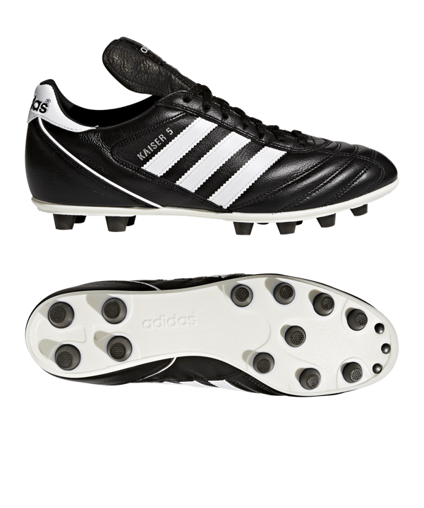 adidas Kaiser 5 Liga FG Schwarz Weiss - schwarz