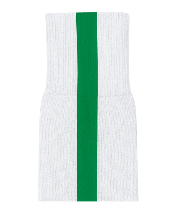 JAKO Lazio Stegstutzen Weiss Grün F60 - weiss