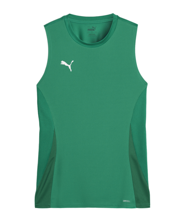 PUMA teamGOAL Tanktop Damen Grün Weiss F05 - gruen